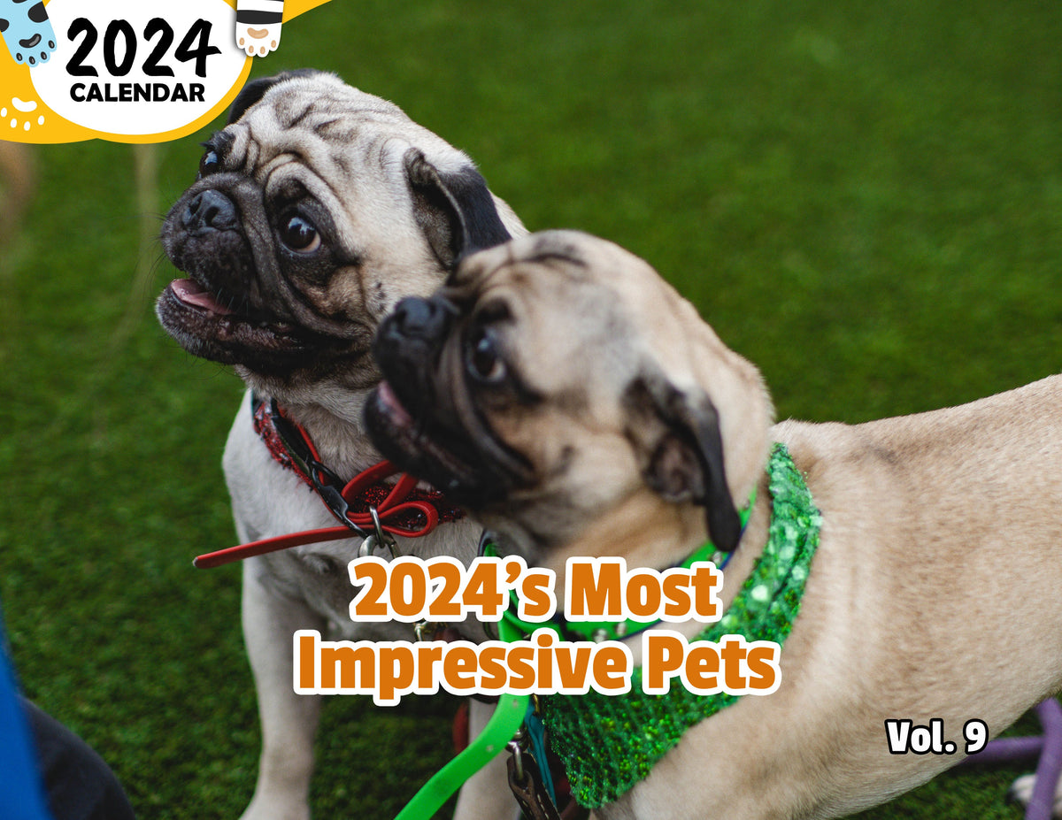 2024's Most Impressive Pets Volume Nine 2024 Wall Calendar (PreOrder