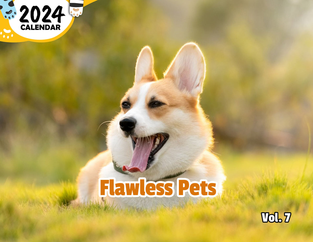 Flawless Pets Volume Seven 2024 Wall Calendar (PreOrder) Praise My Pet!