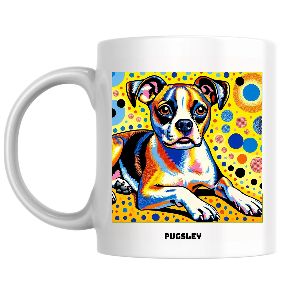 Pugsley the Magnificent: Pop Art Coffee Mug