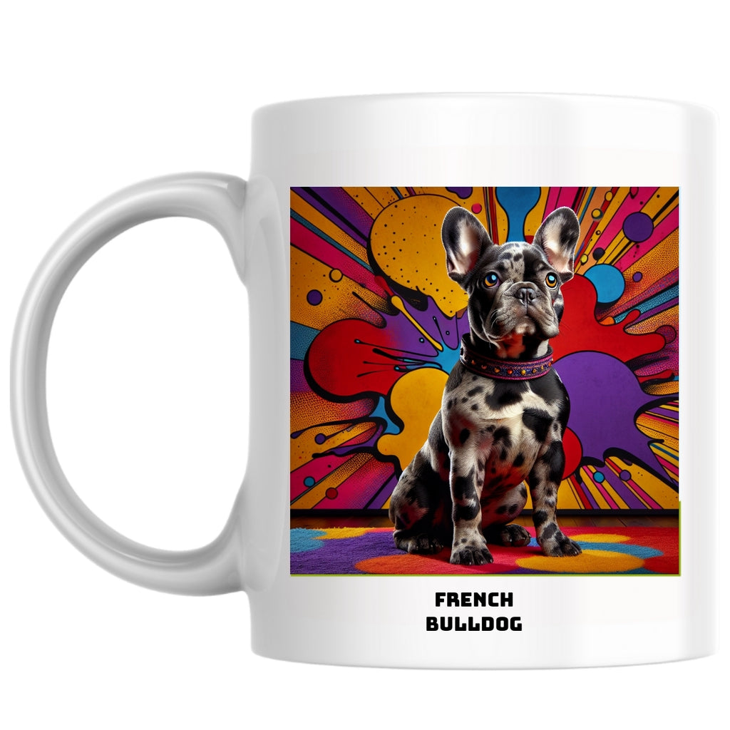 French Bulldog the Magnificent: Pop Art Coffee Mug