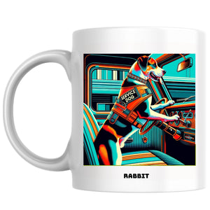 Rabbit the Magnificent: Pop Art Coffee Mug