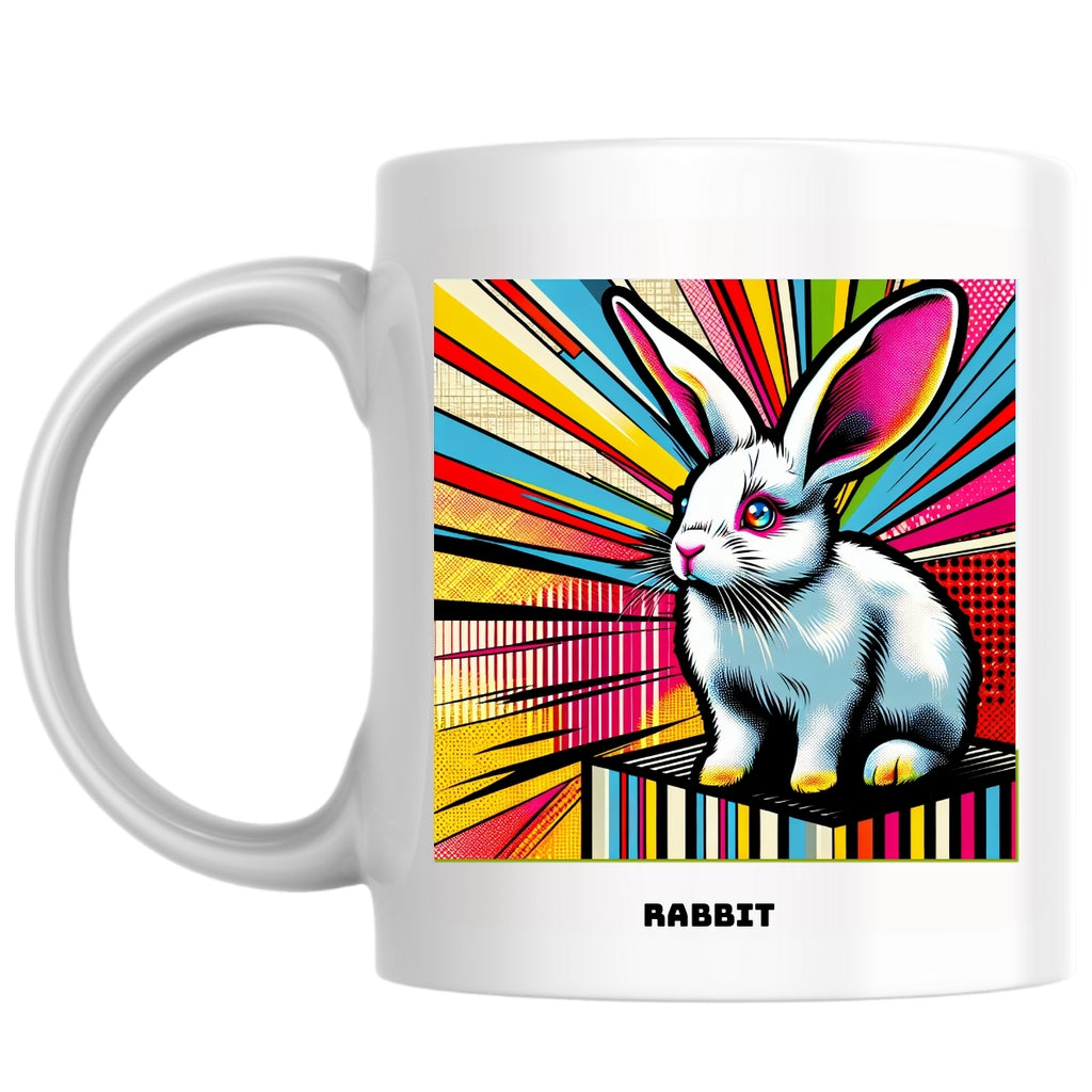 Rabbit the Magnificent: Pop Art Coffee Mug