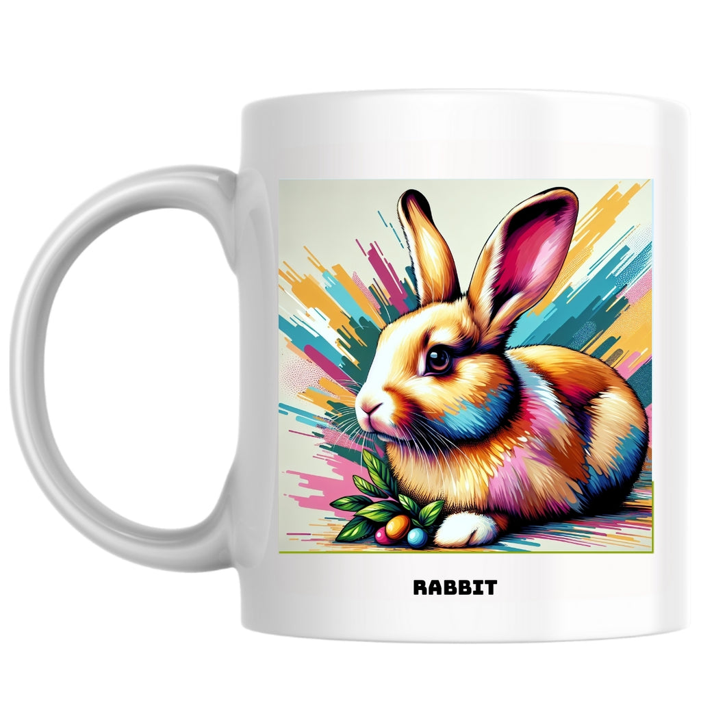 Rabbit the Magnificent: Pop Art Coffee Mug