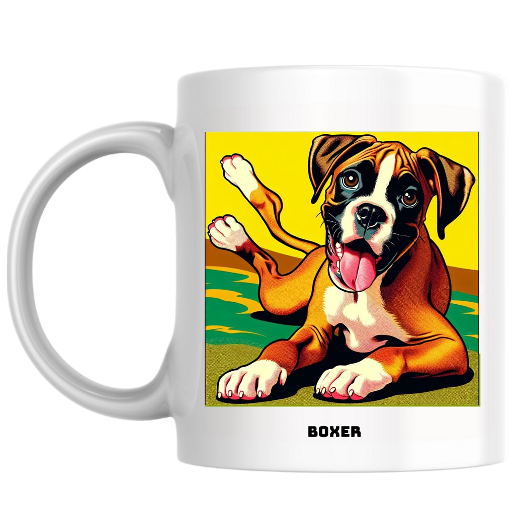 Boxer the Magnificent: Pop Art Coffee Mug