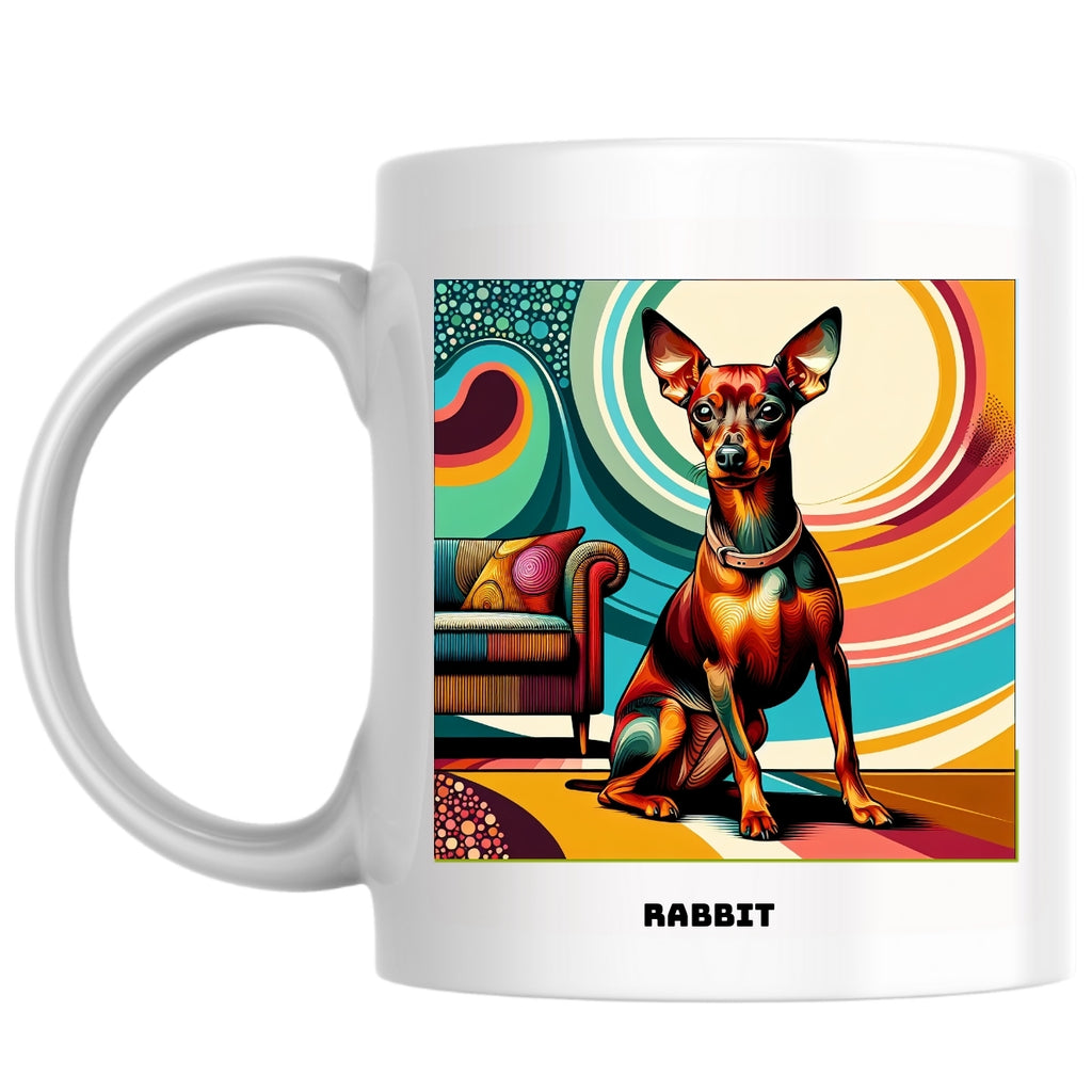 Rabbit the Magnificent: Pop Art Coffee Mug