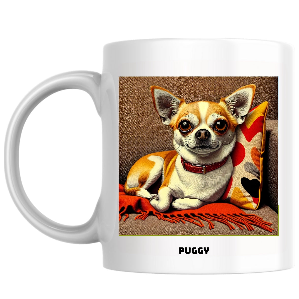 PUGGY the Magnificent: Pop Art Coffee Mug