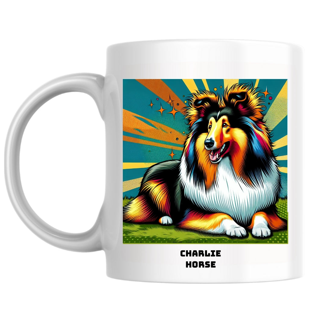 Charlie Horse the Magnificent: Pop Art Coffee Mug