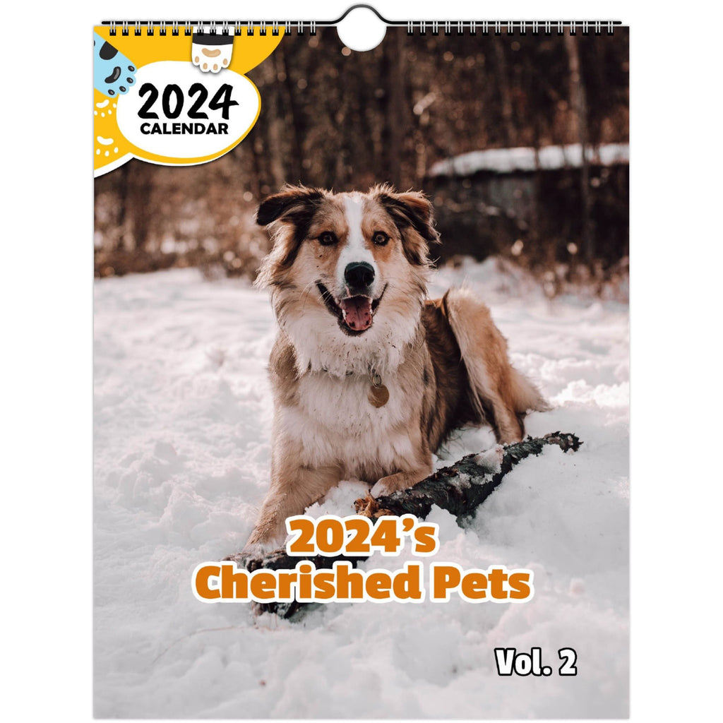 2024's Cherished Pets Volume Two: 2024 Wall Calendar (Published)