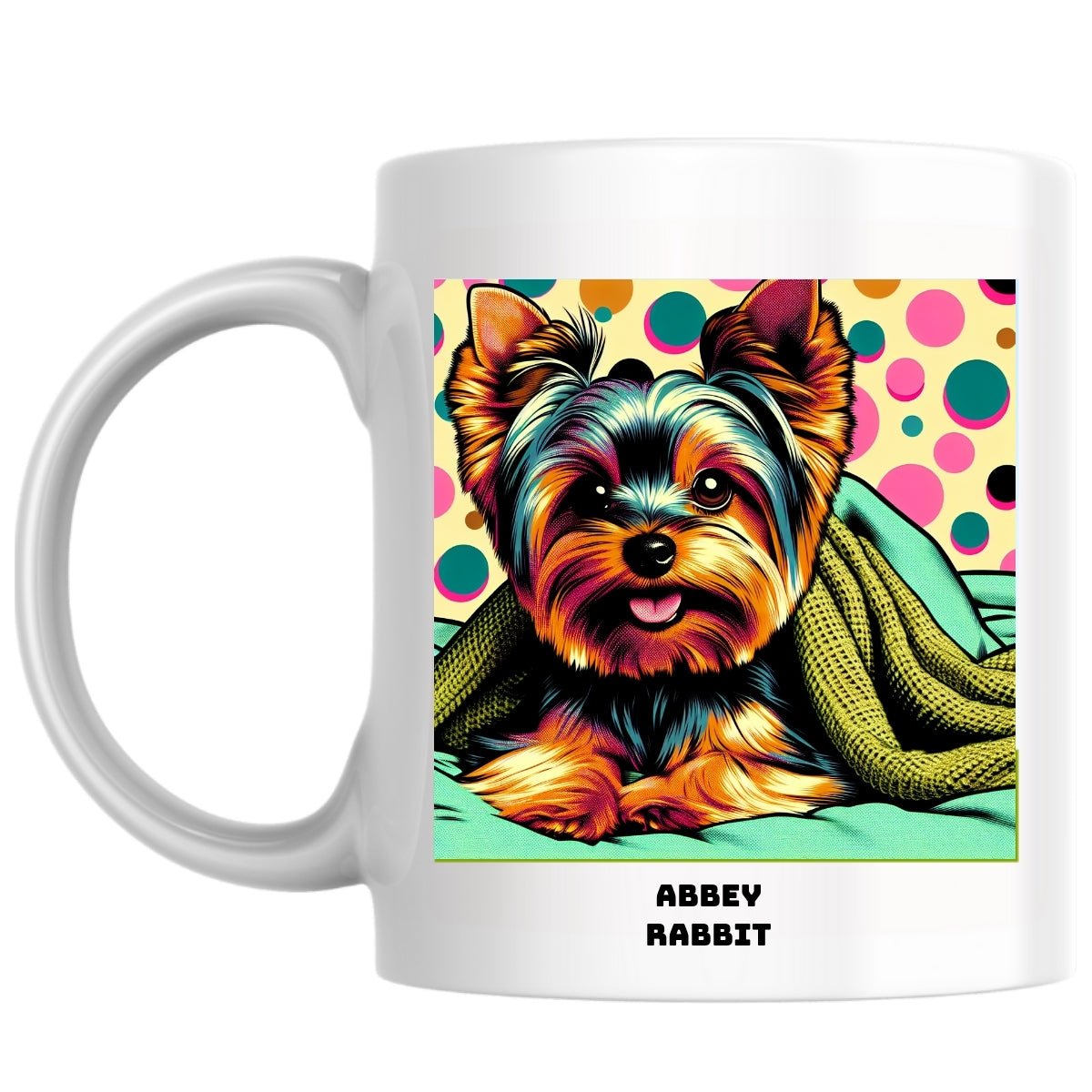 Abbey Rabbit the Magnificent: Pop Art Coffee Mug