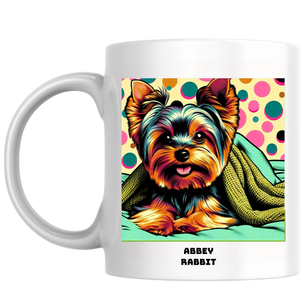 Abbey Rabbit the Magnificent: Pop Art Coffee Mug