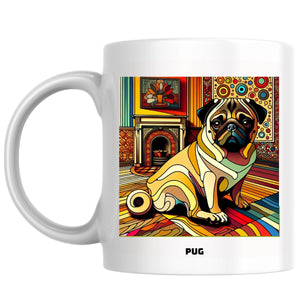 pug the Magnificent: Pop Art Coffee Mug