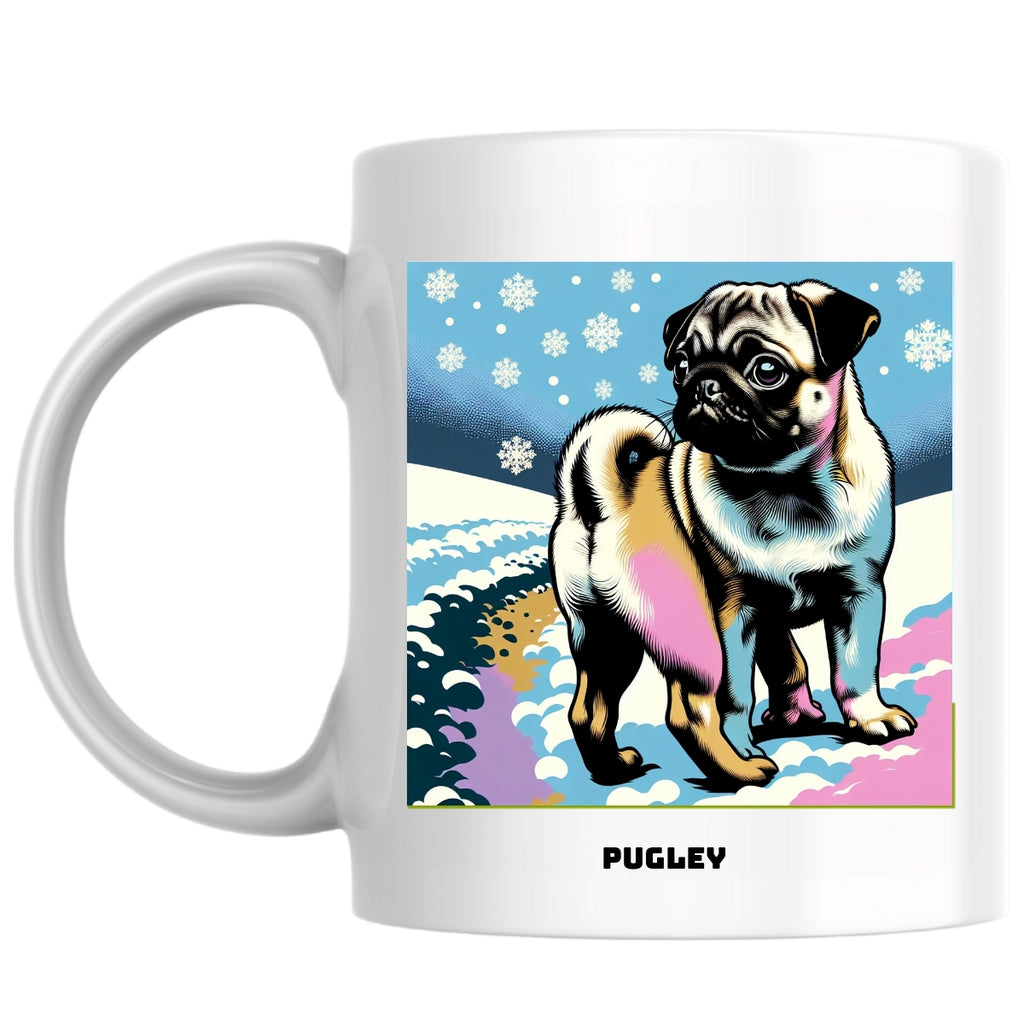 Pugley the Magnificent: Pop Art Coffee Mug