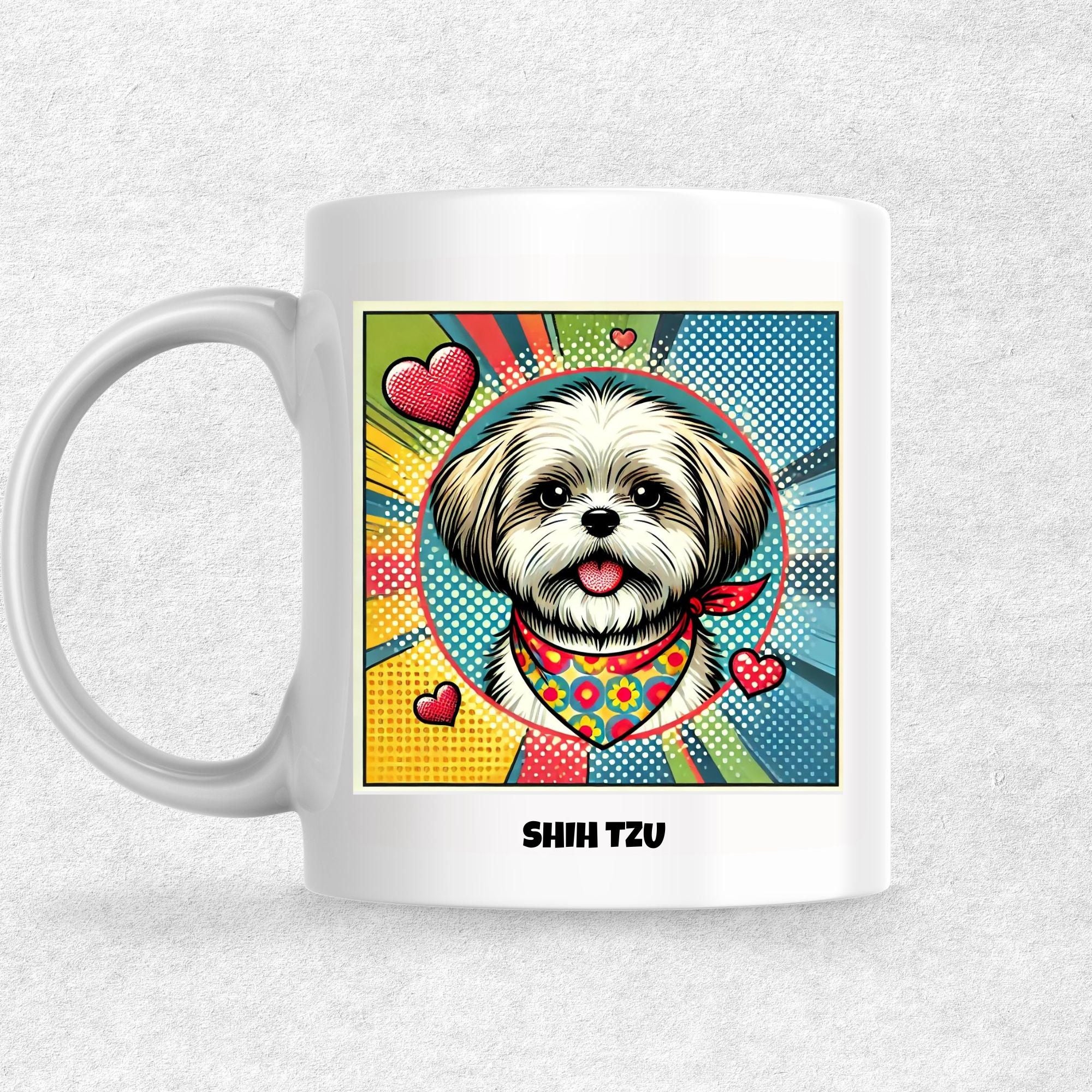 Shih Tzu the Magnificent: Pop Art Coffee Mug