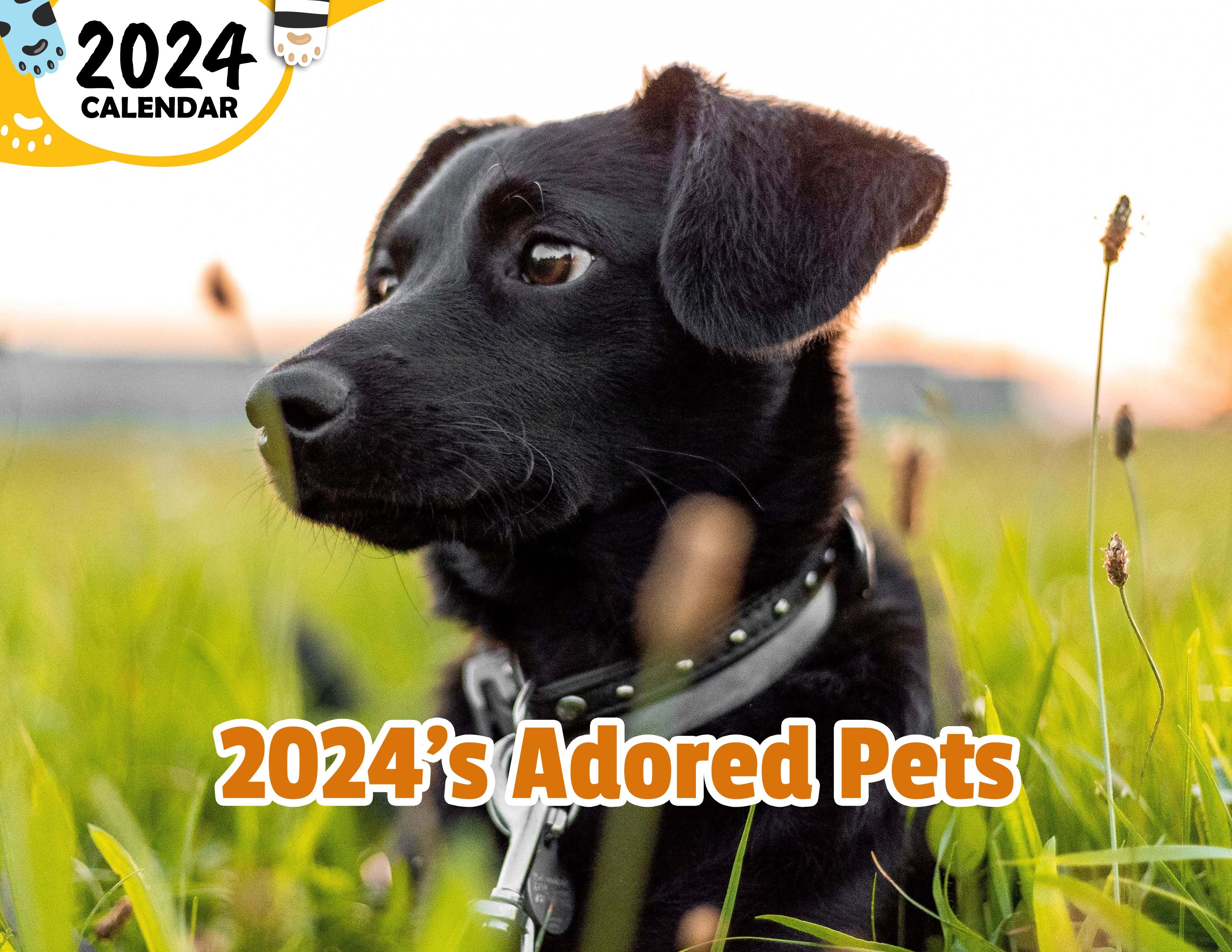 2024's Adored Pets 2024 Wall Calendar (PreOrder) Praise My Pet!