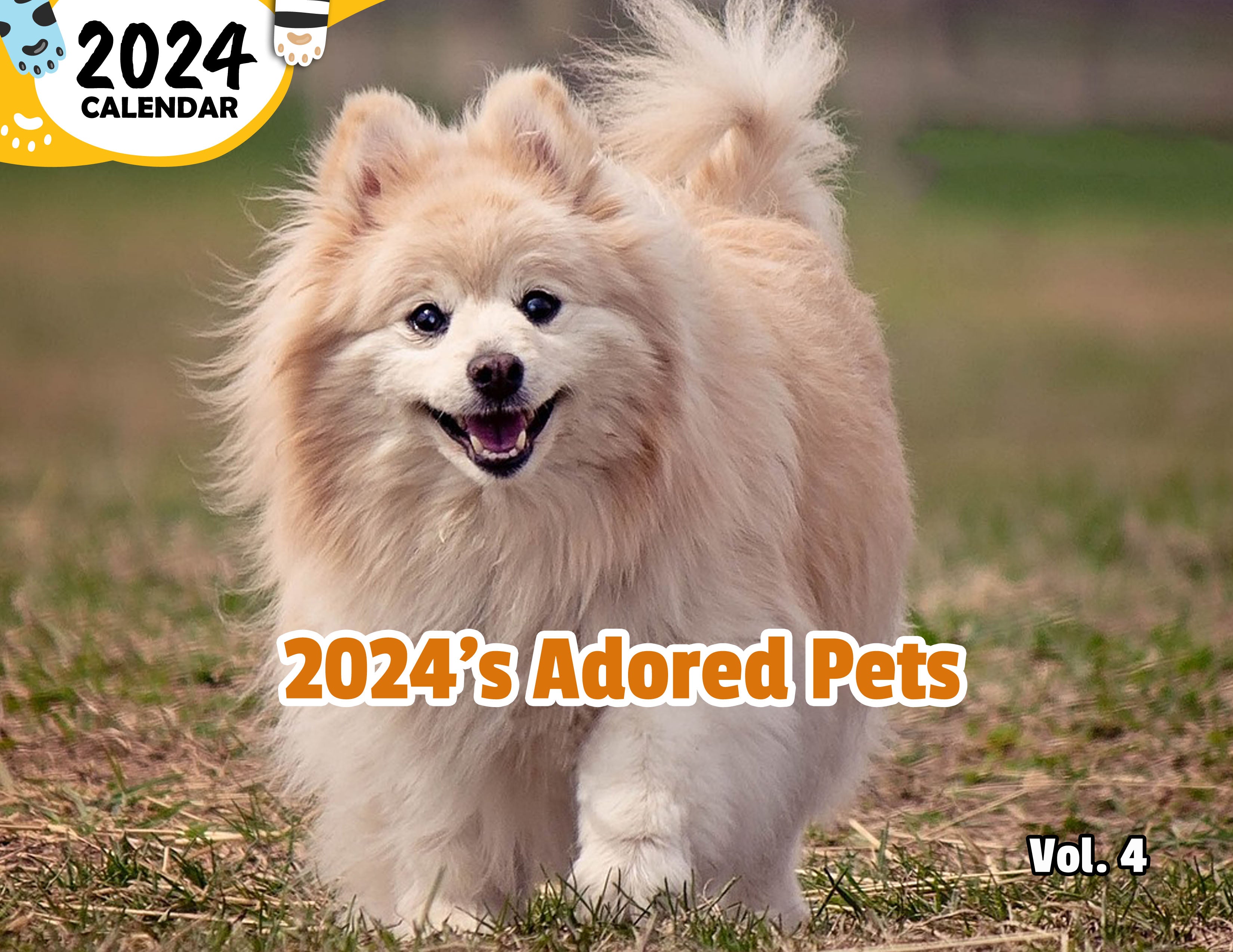 2024's Adored Pets Volume Four: 2024 Wall Calendar (Published)