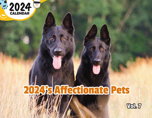 2024's Affectionate Pets Volume Seven: 2024 Wall Calendar (Published)