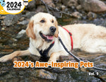 2024's Awe-Inspiring Pets Volume Nine: 2024 Wall Calendar (Published)