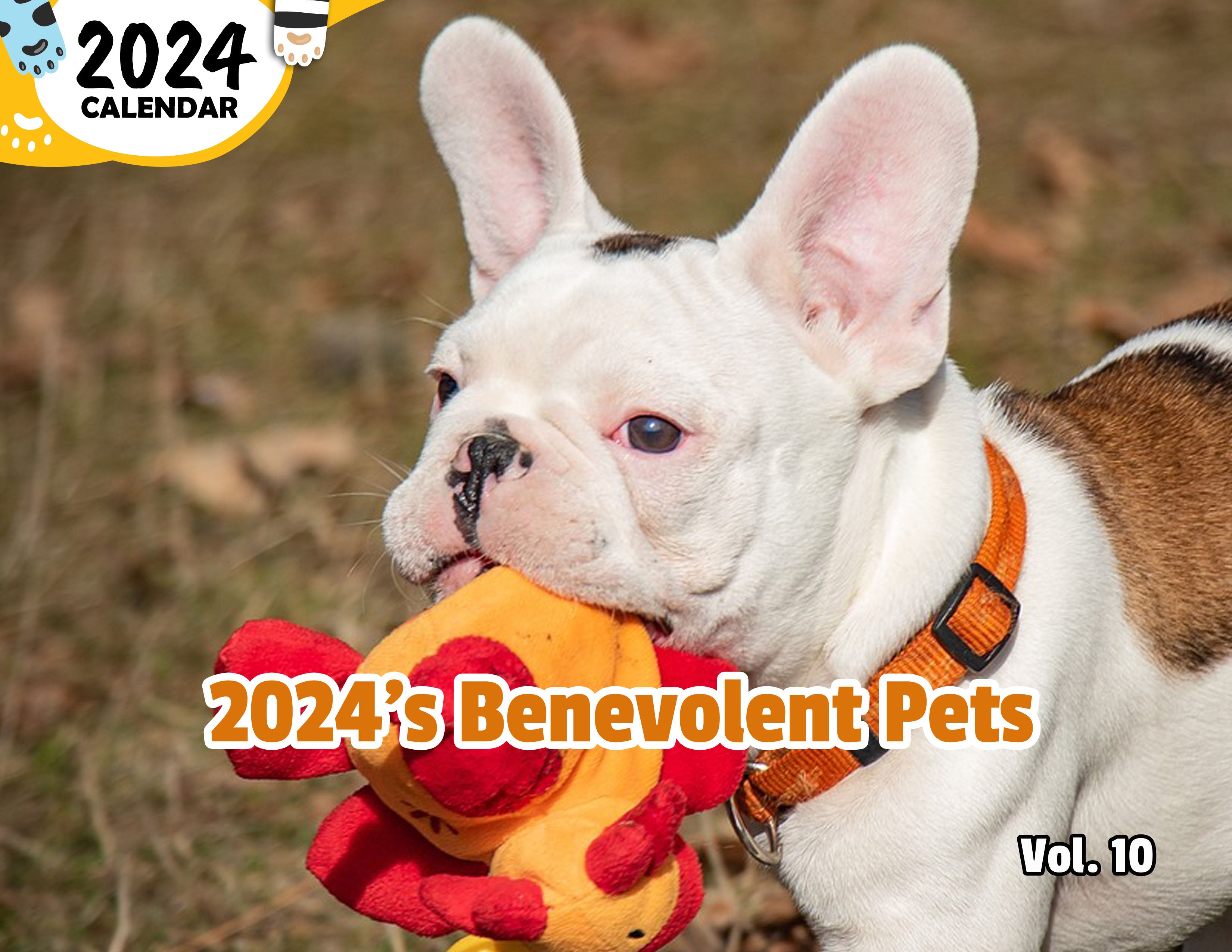 2024's Benevolent Pets Volume Ten: 2024 Wall Calendar (Pre-Order)