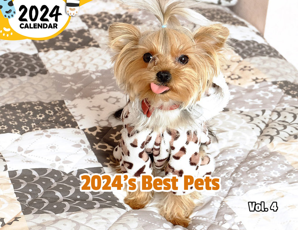 2024's Best Pets Volume Four: 2024 Wall Calendar (Published)