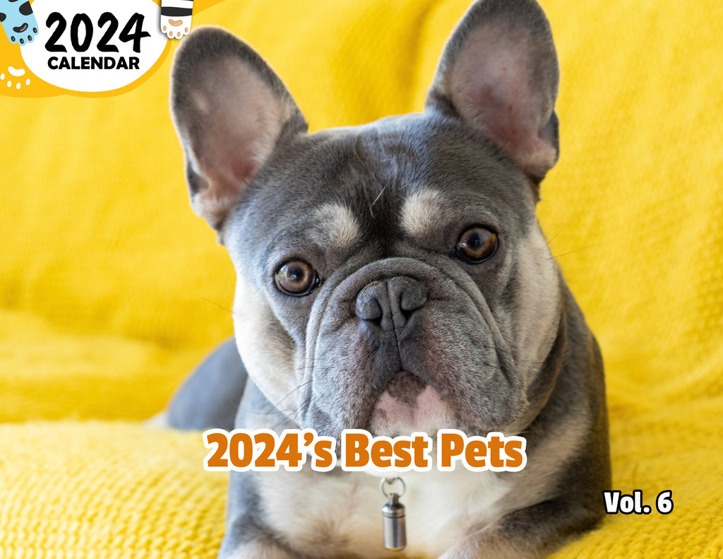 2024's Best Pets Volume Six: 2024 Wall Calendar (Published)