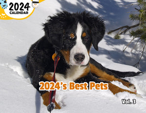 2024's Best Pets Volume Three: 2024 Wall Calendar (Published)