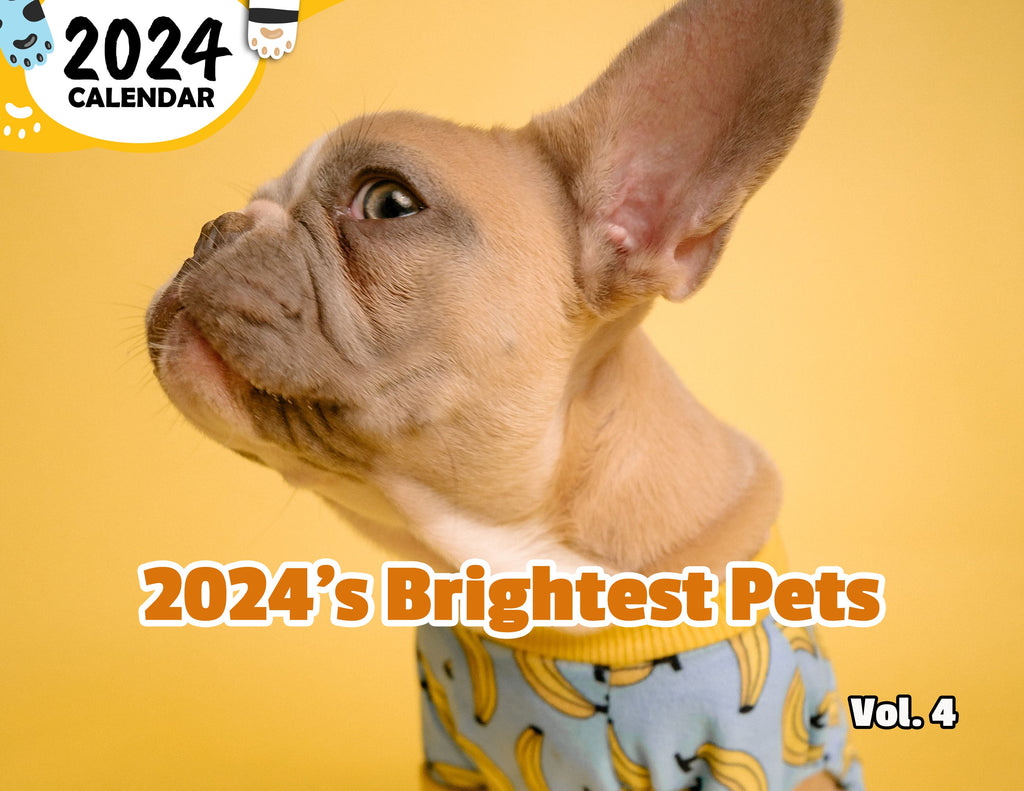 2024's Brightest Pets Volume Four: 2024 Wall Calendar (Published)