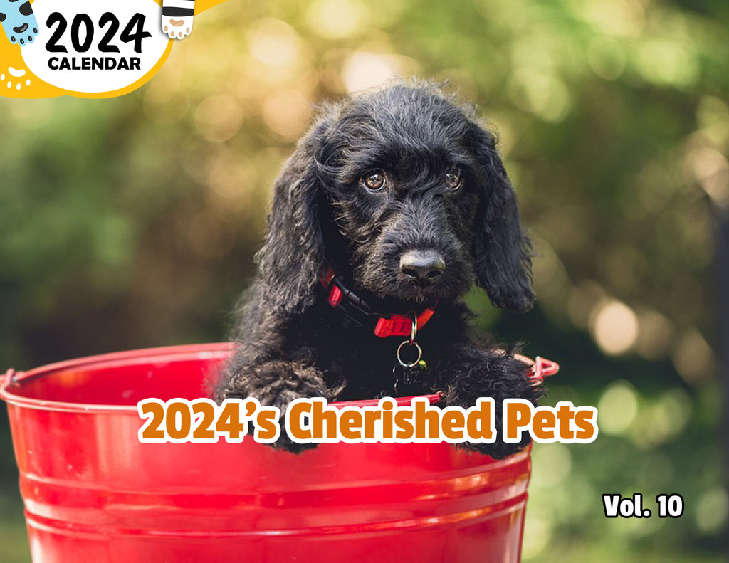 2024's Cherished Pets Volume Ten: 2024 Wall Calendar (Published)