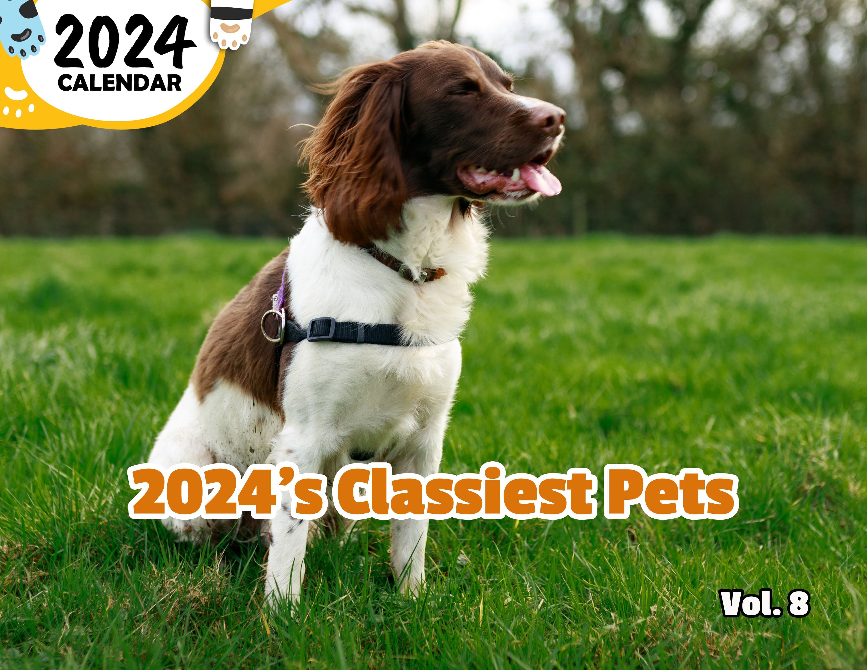 2024's Classiest Pets Volume Eight: 2024 Wall Calendar (Published)