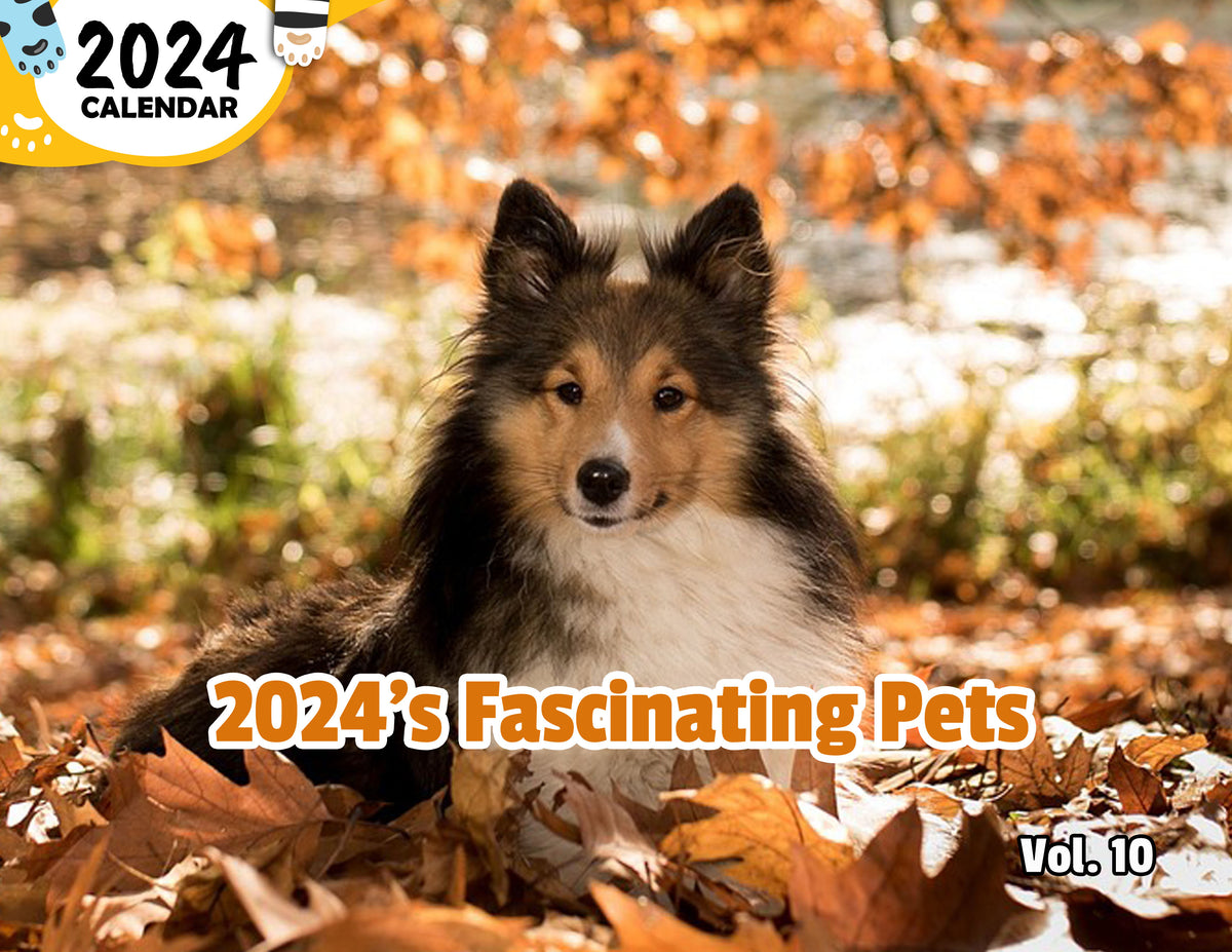 2024's Fascinating Pets Volume Ten: 2024 Wall Calendar (Pre-Order ...