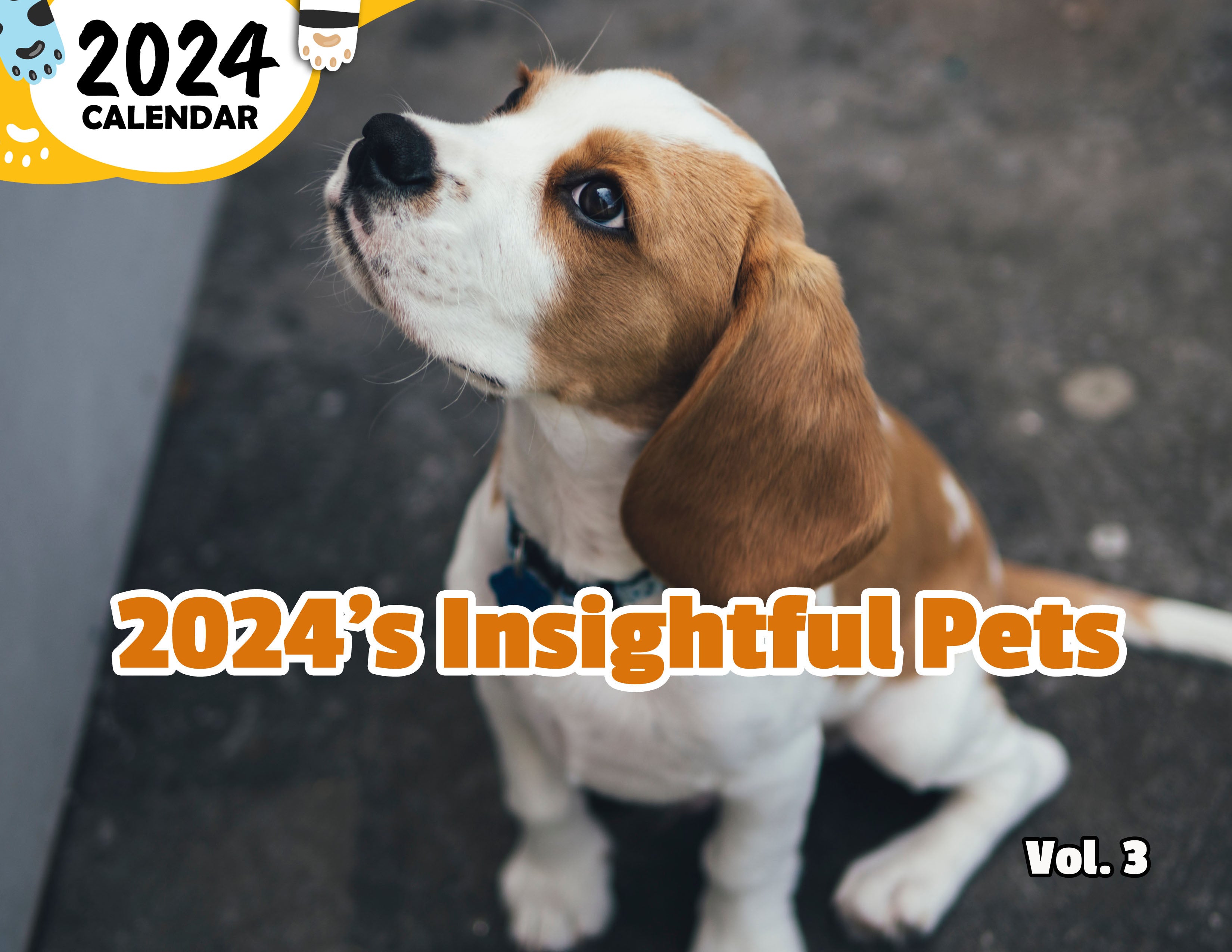 2024's Insightful Pets Volume Three: 2024 Wall Calendar (Pre-Order