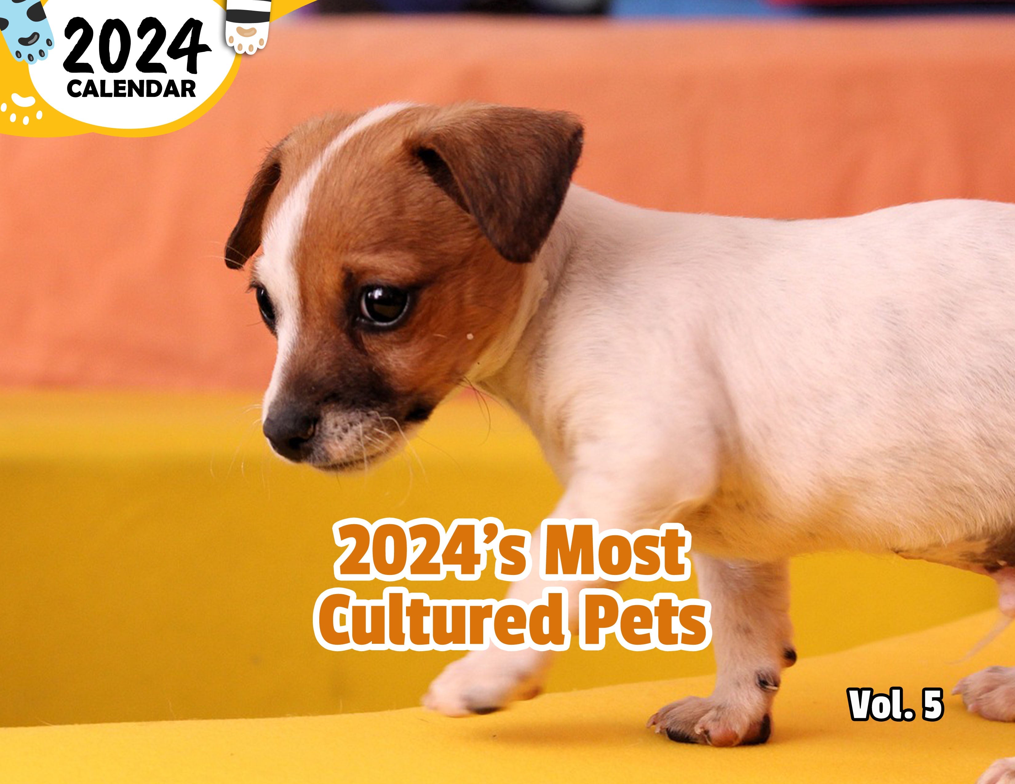2024's Most Cultured Pets Volume Five 2024 Wall Calendar (PreOrder