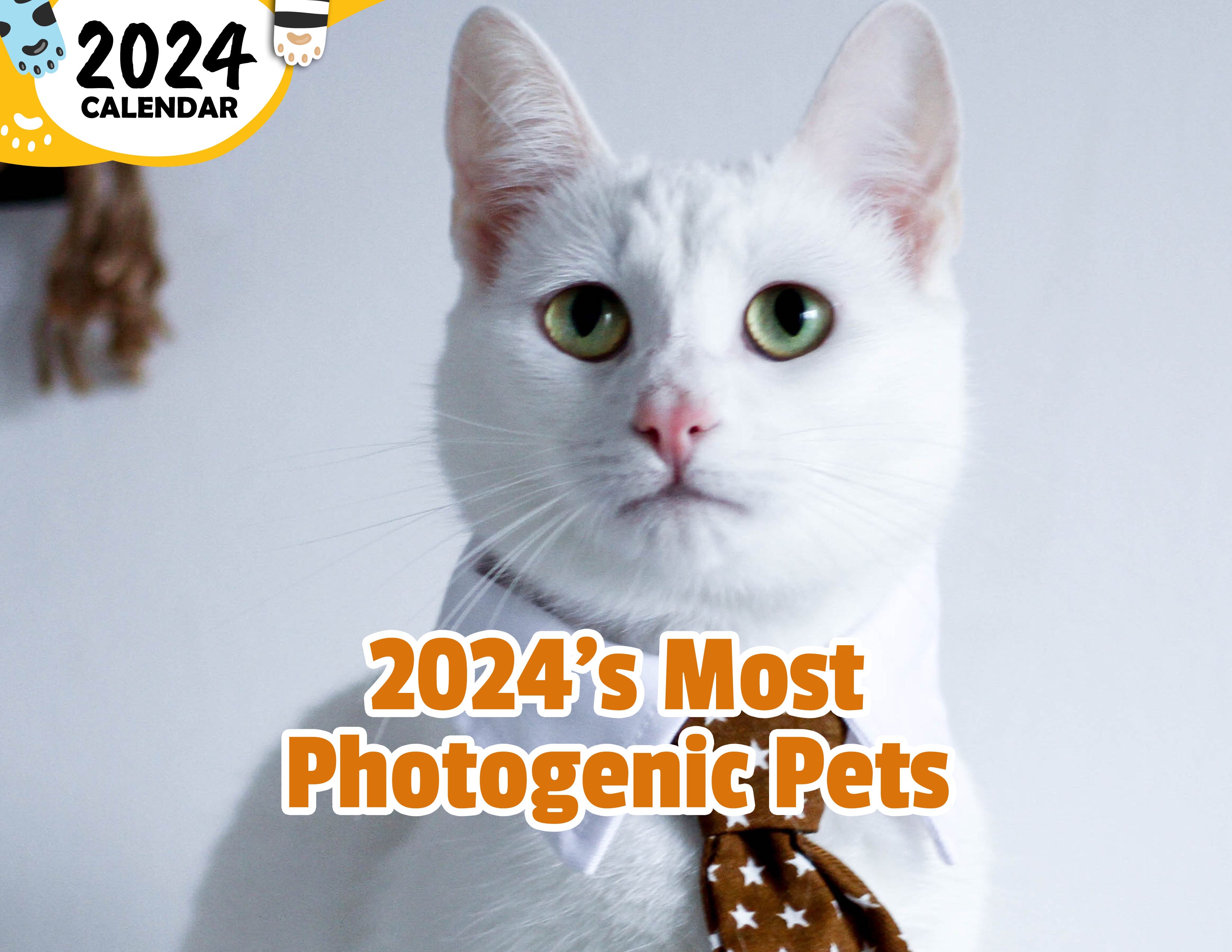 2024's Most Photogenic Pets 2024 Wall Calendar (Published) Praise My