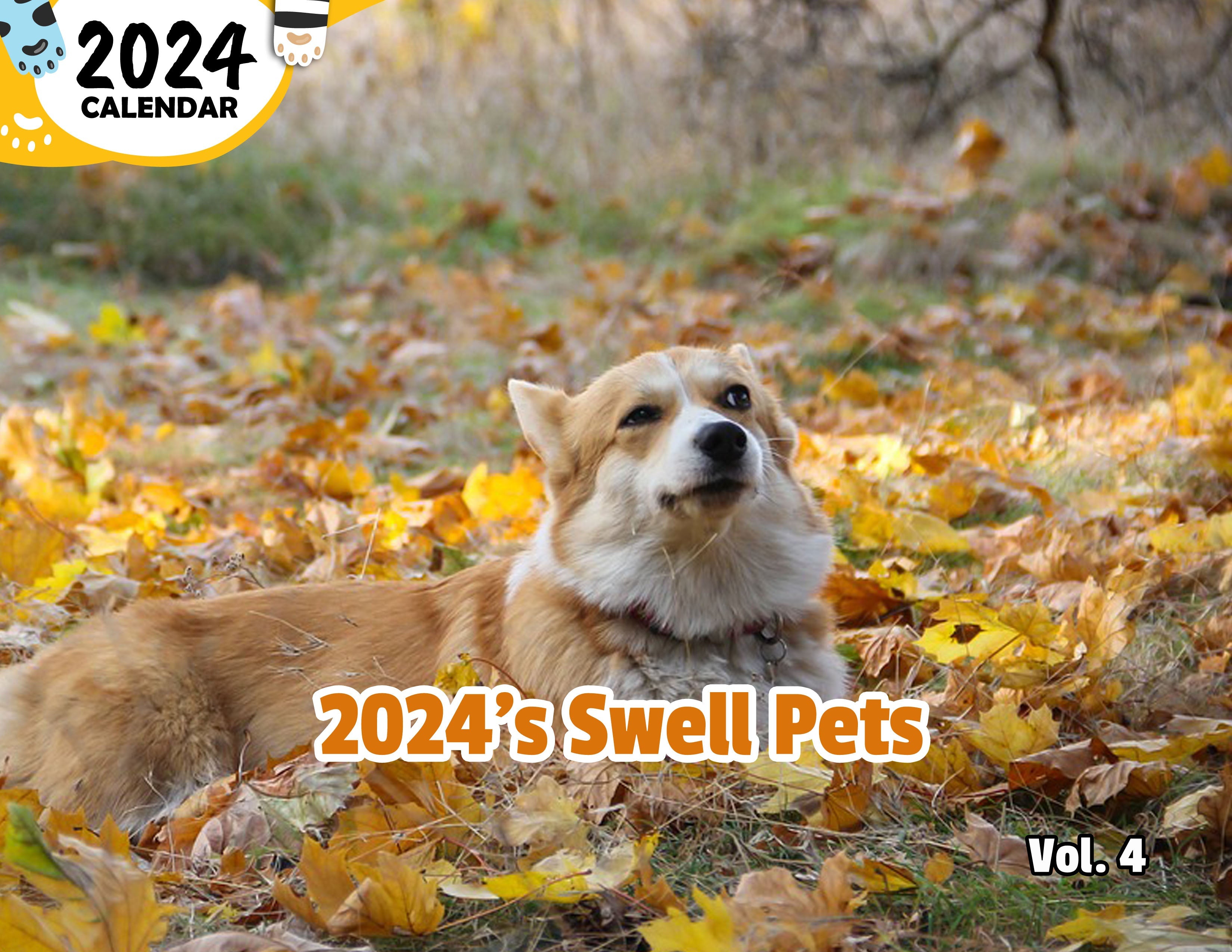 2024's Swell Pets Volume Four 2024 Wall Calendar (PreOrder) Praise