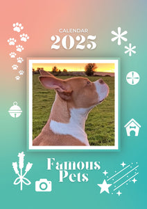 Famous Pets: 2025 Wall Calendar (Pre-Order)