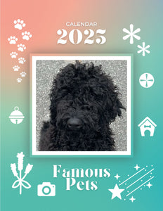 Famous Pets: 2025 Wall Calendar (Pre-Order)