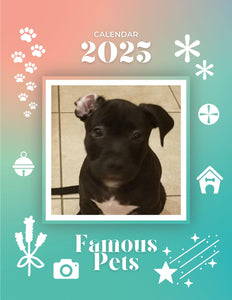 Famous Pets: 2025 Wall Calendar (Pre-Order)