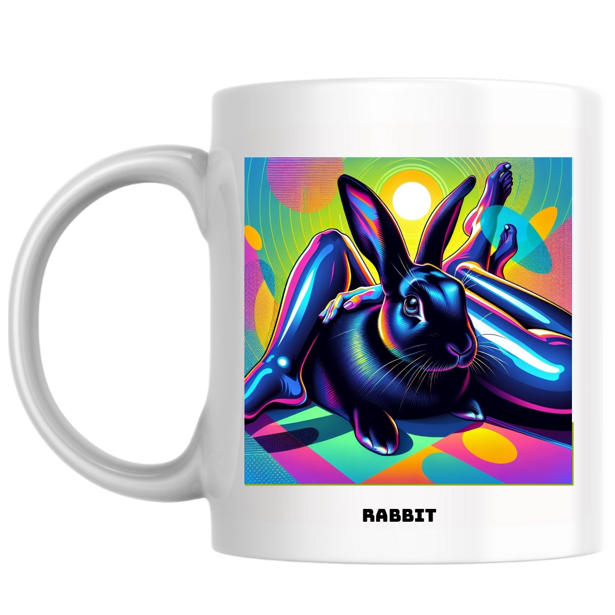 Rabbit the Magnificent: Pop Art Coffee Mug