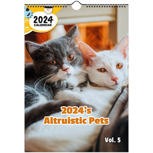 2024's Altruistic Pets Volume Five: 2024 Wall Calendar (Published)