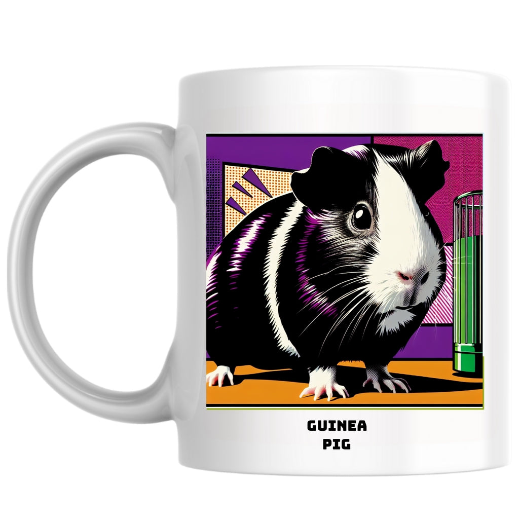 Guinea pig the Magnificent: Pop Art Coffee Mug