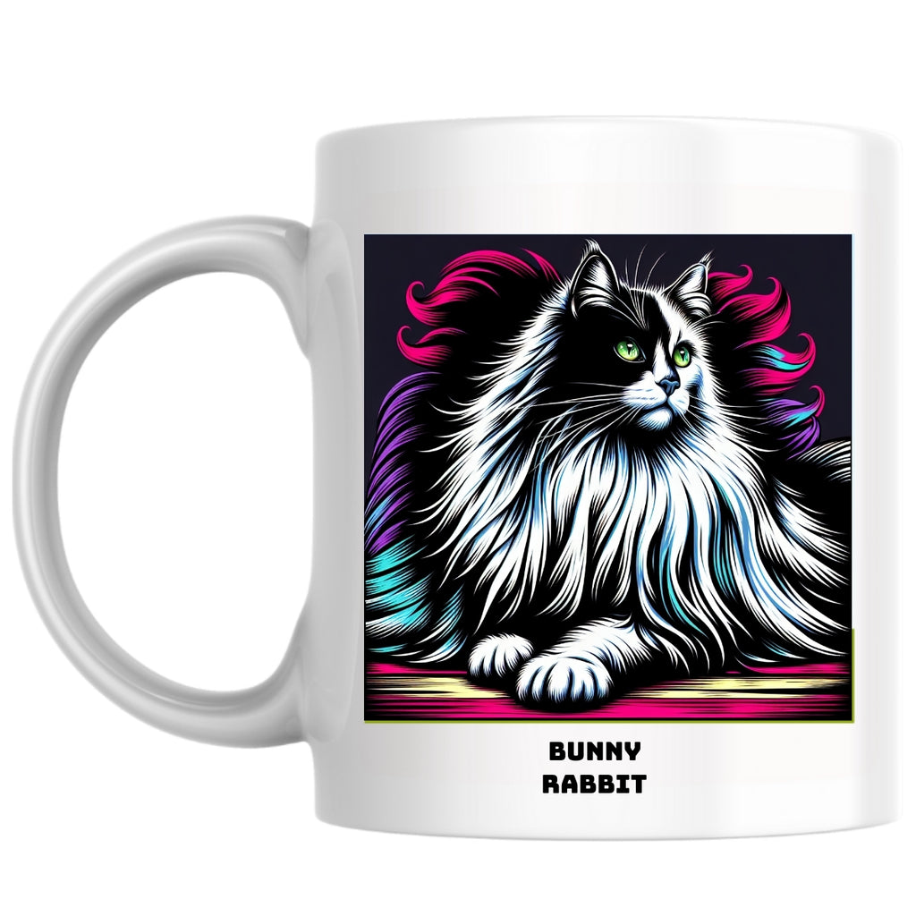 Bunny Rabbit the Magnificent: Pop Art Coffee Mug