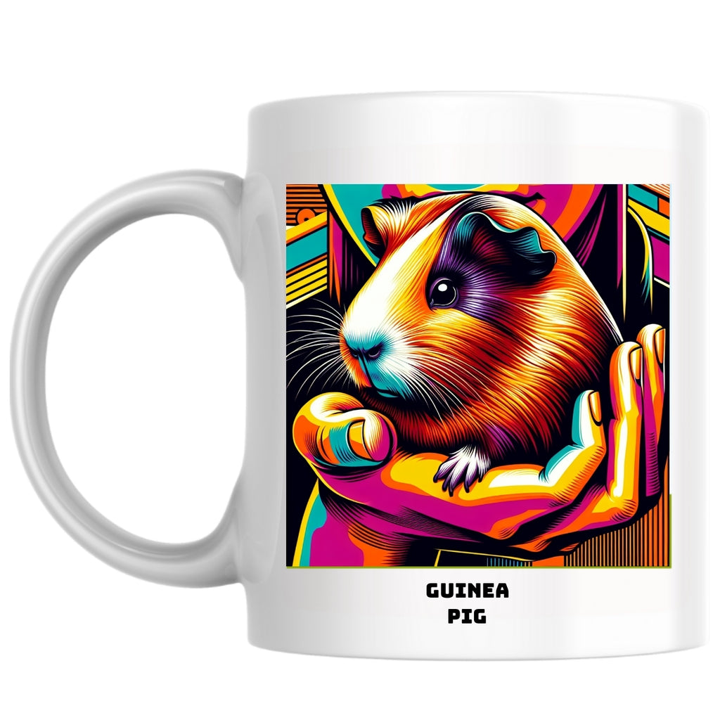 Guinea pig the Magnificent: Pop Art Coffee Mug