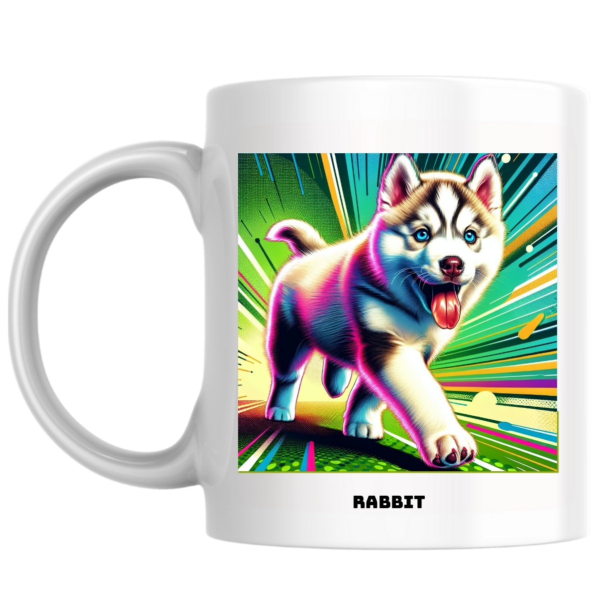 Rabbit the Magnificent: Pop Art Coffee Mug