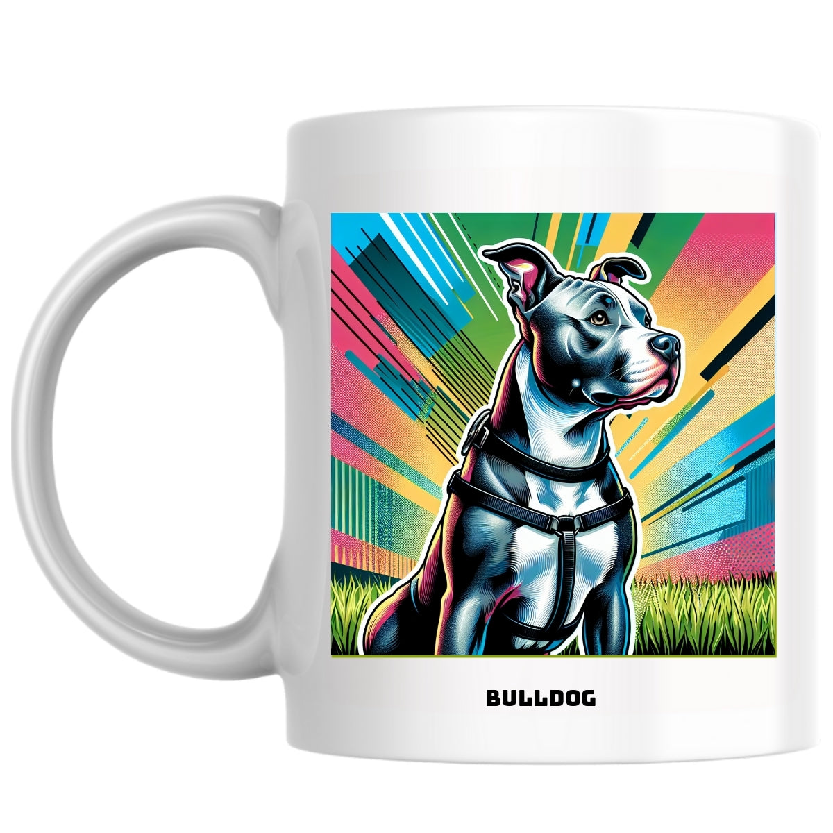 BullDog the Magnificent: Pop Art Coffee Mug