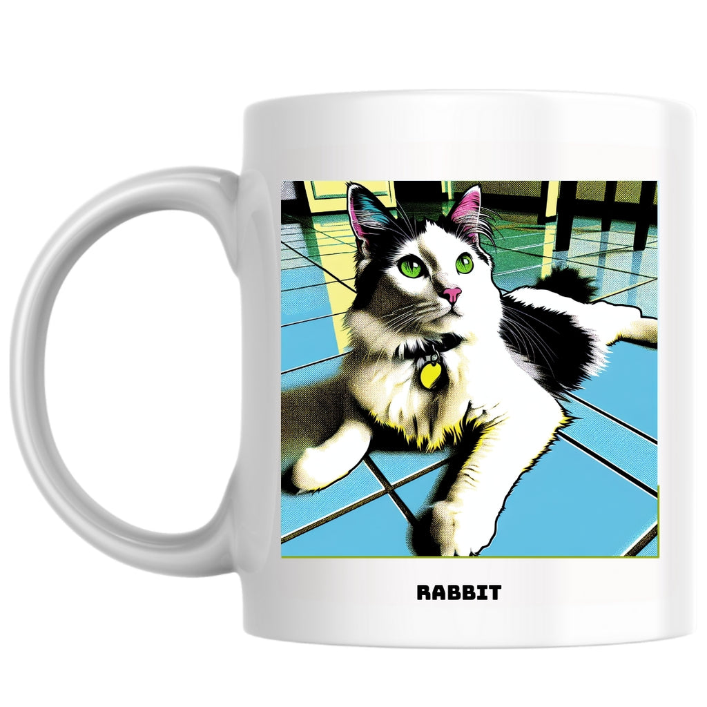 Rabbit the Magnificent: Pop Art Coffee Mug