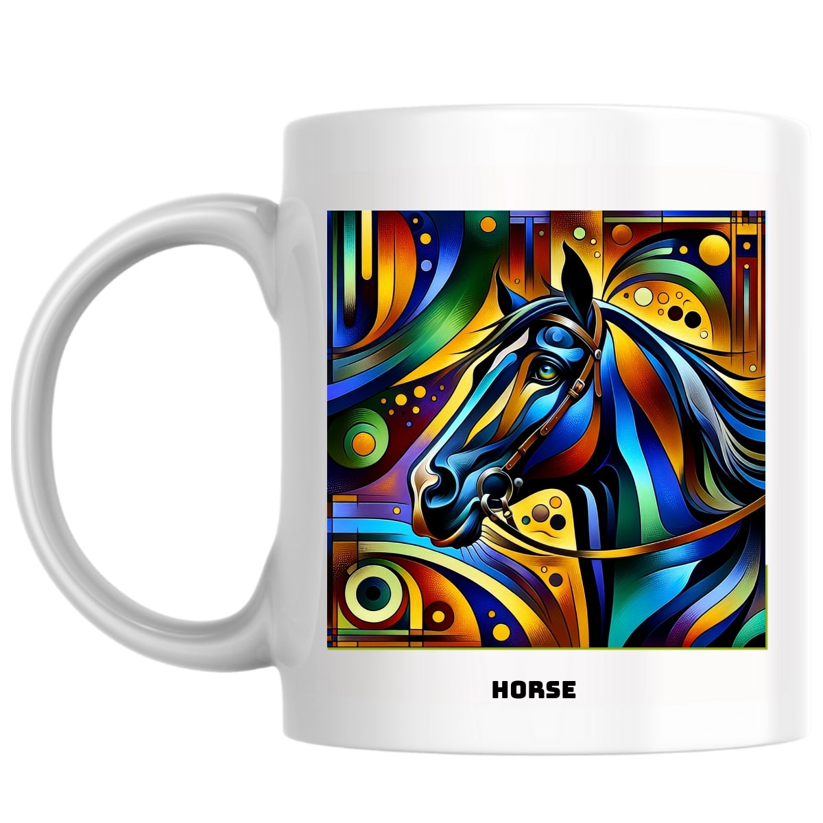 horse the Magnificent: Pop Art Coffee Mug