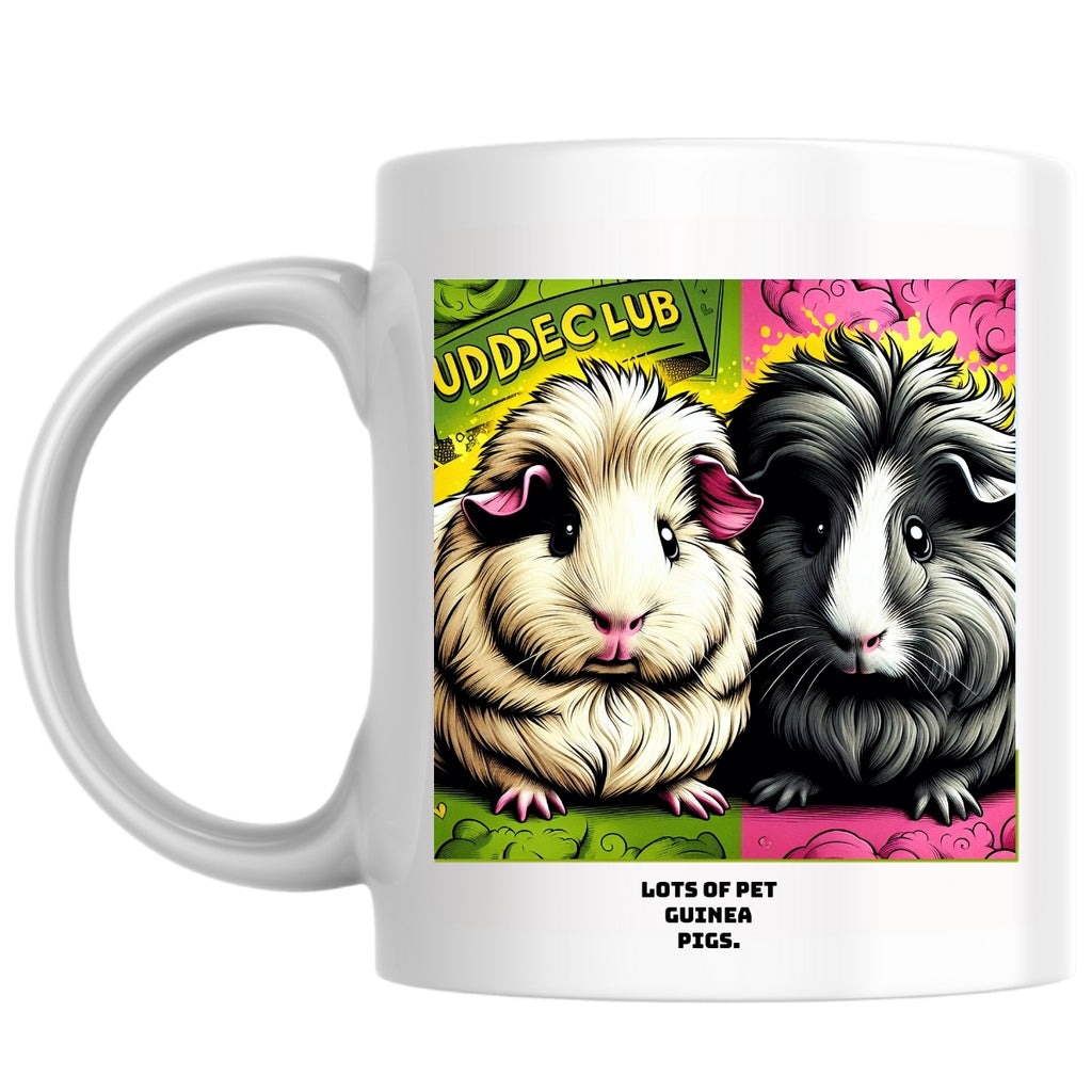 Lots of pet guinea pigs. the Magnificent: Pop Art Coffee Mug