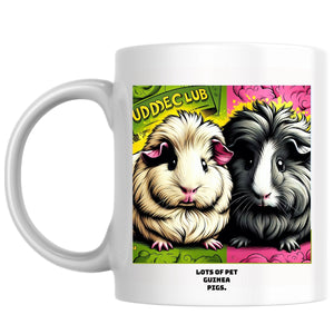 Lots of pet guinea pigs. the Magnificent: Pop Art Coffee Mug