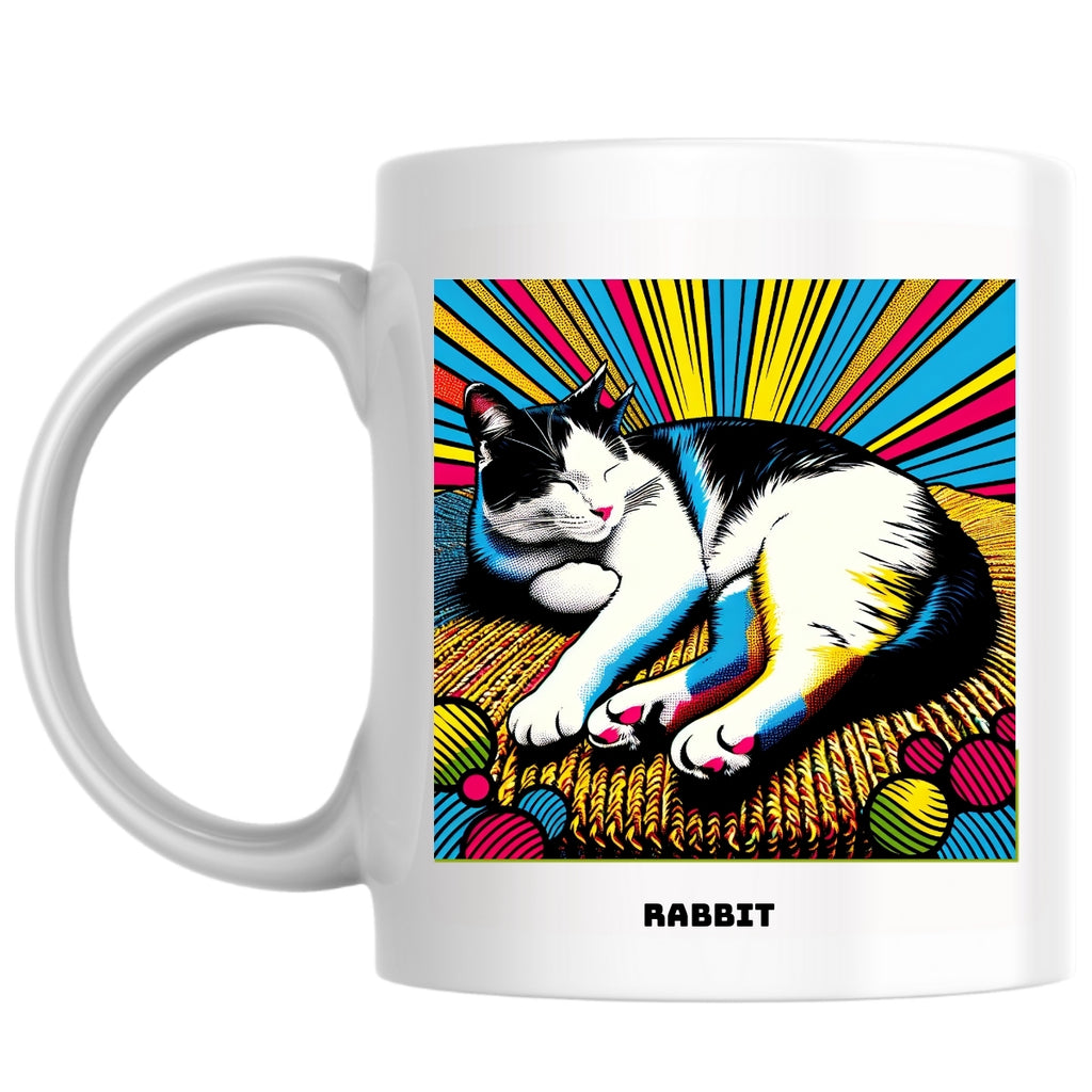 Rabbit the Magnificent: Pop Art Coffee Mug