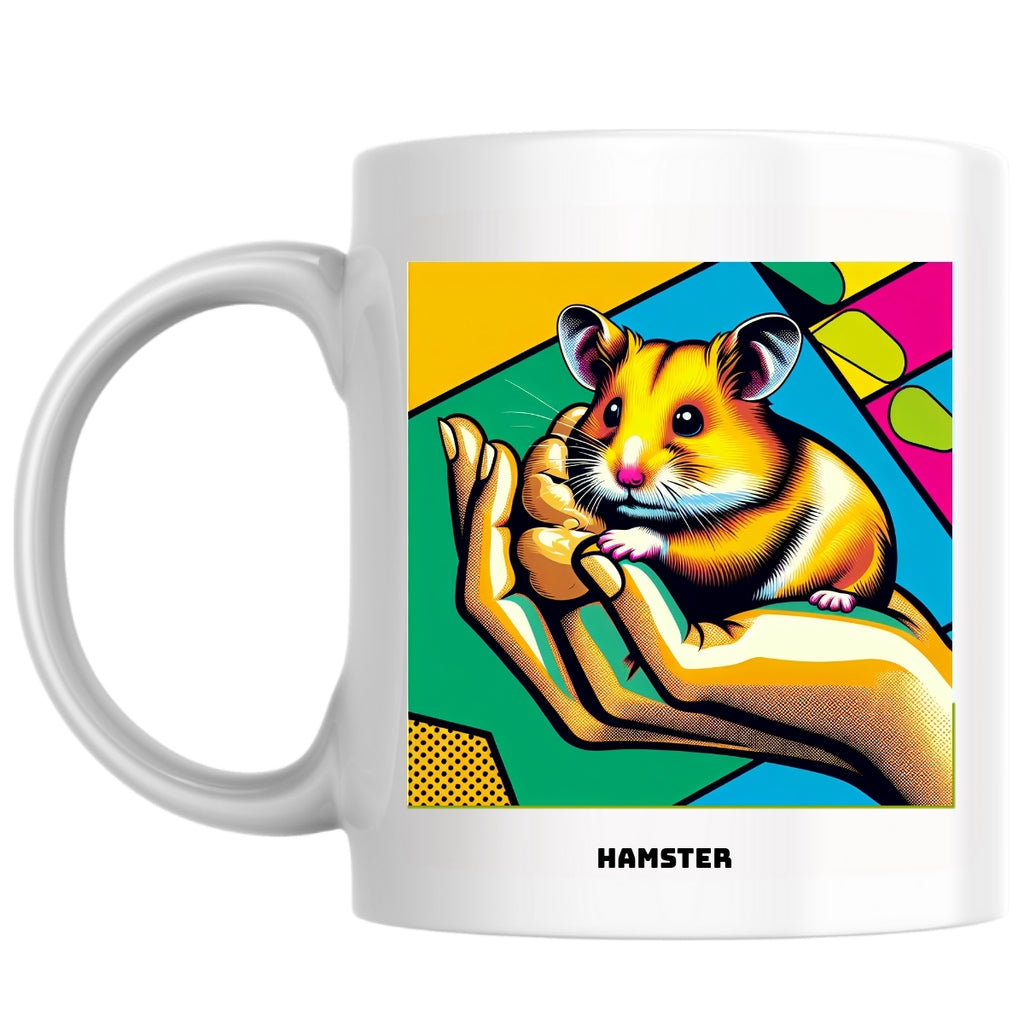 Hamster the Magnificent: Pop Art Coffee Mug