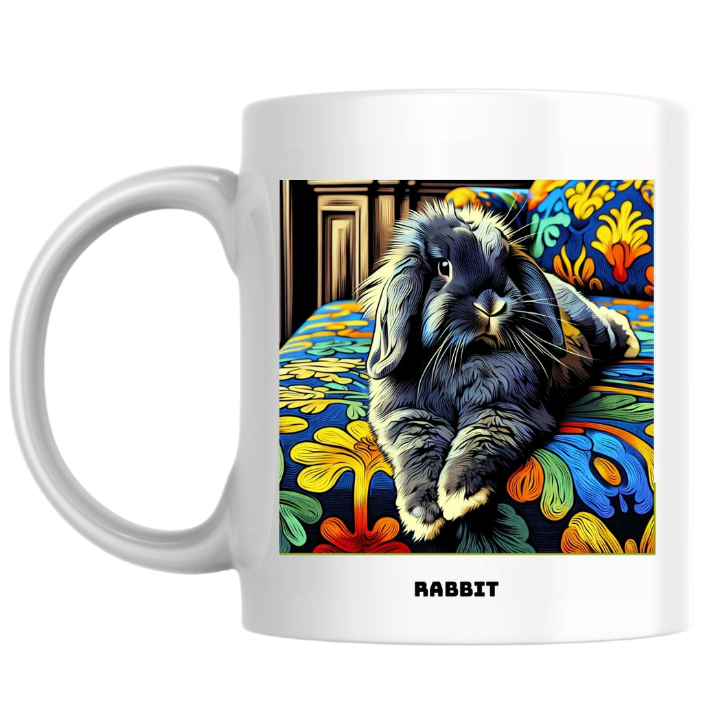 Rabbit the Magnificent: Pop Art Coffee Mug